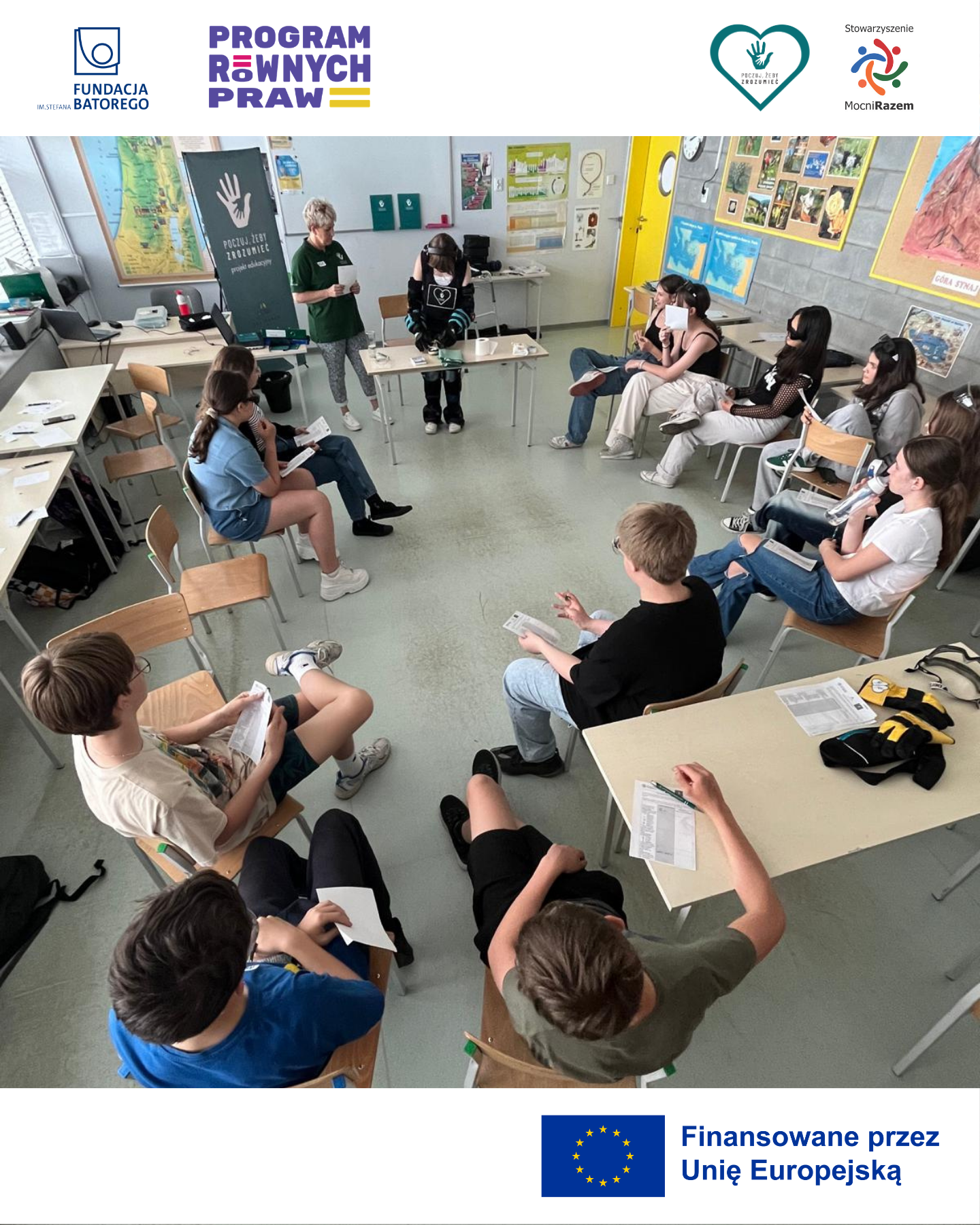 Poczuj, żeby zrozumieć – edukacja antydyskryminacyjna