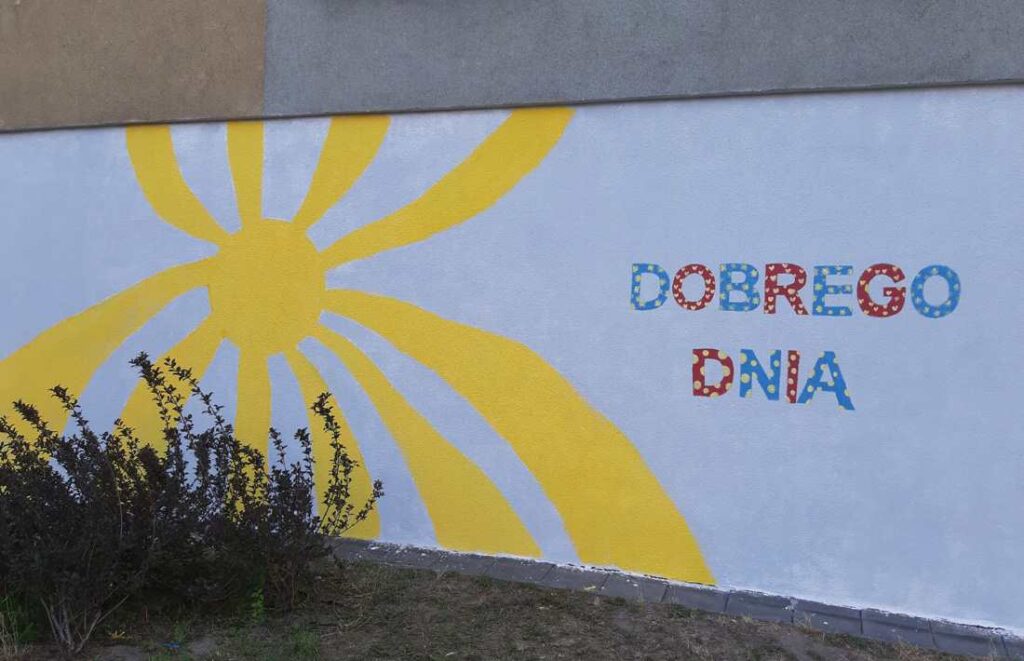 Koleiny Sign Kolejny mural – Stowarzyszenie Mocni Razem